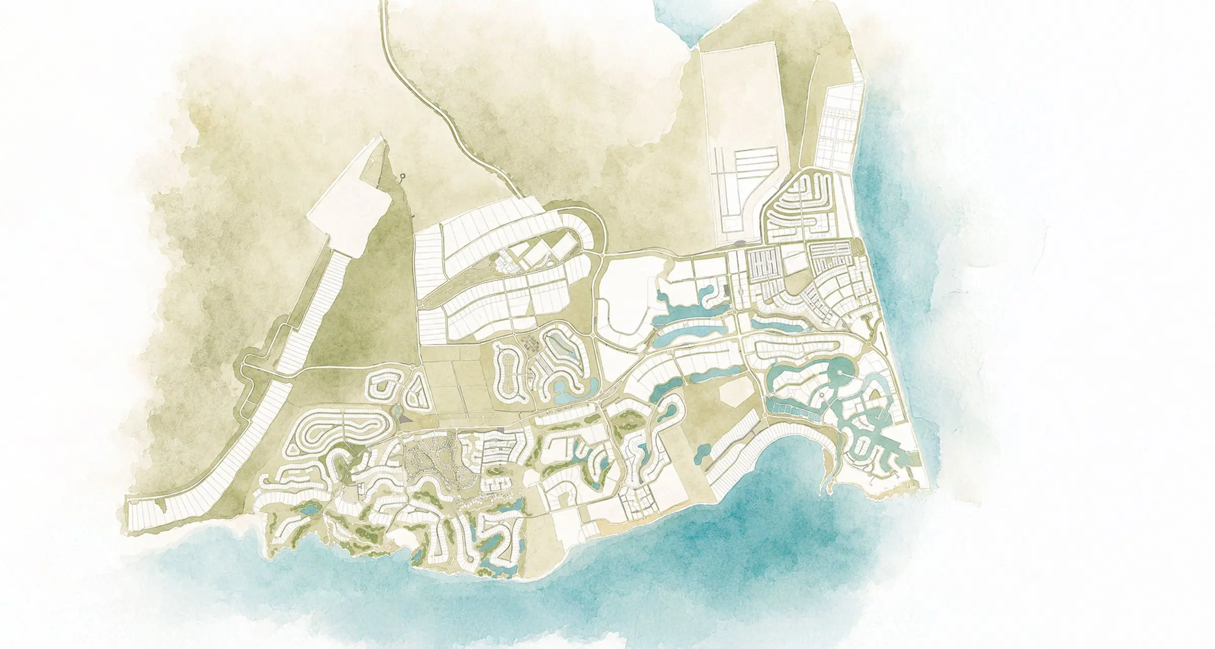 Master plan de Cap Cana: MOARI en Ocean Lakes, frente al Lago Azul