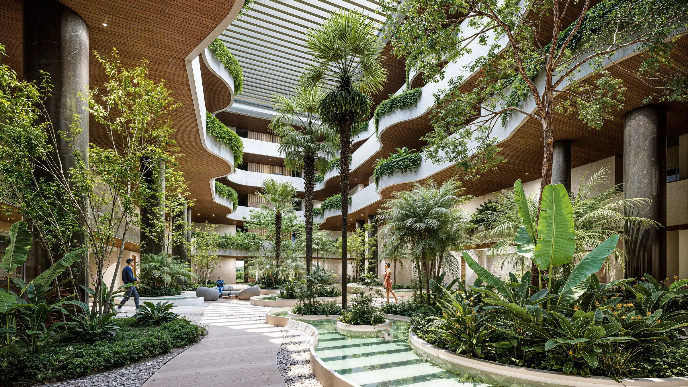 Patio central